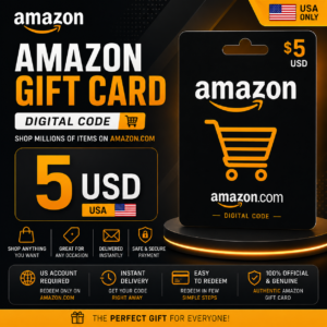 Amazon Gift Card 5 USD (USA) - Digital Code