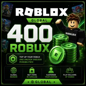 Roblox Digital gift card – 400 Robux (Global)