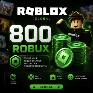 Roblox Digital gift card – 800 Robux (Global)