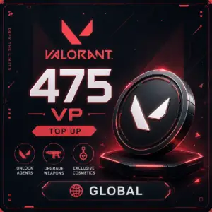 Valorant Points 475VP Top Up [EU West/Nord/East] (Global)